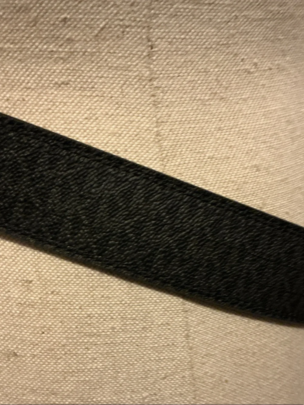 NWT: Michael Kors Black Leather Belt with Gold-tone MK Buckle